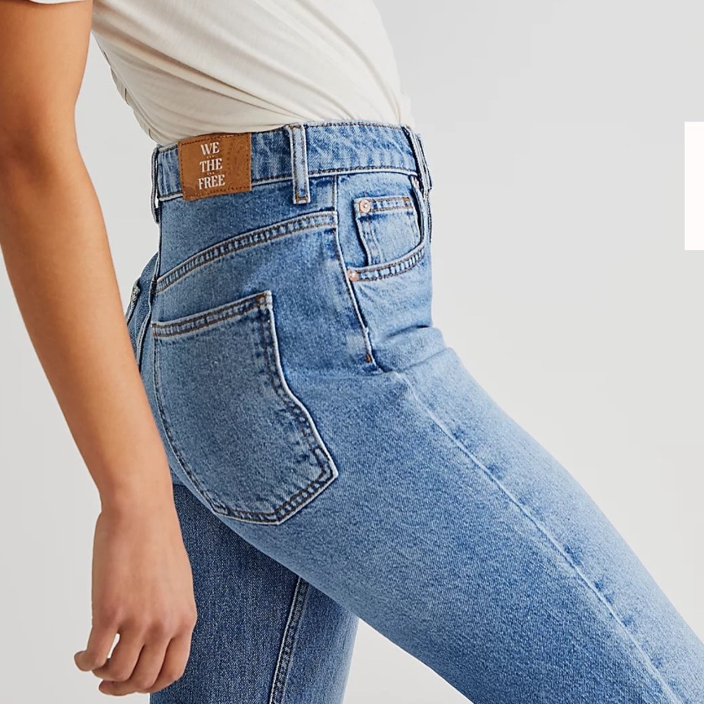 We The Free Pacifica Straight-Leg Jeans